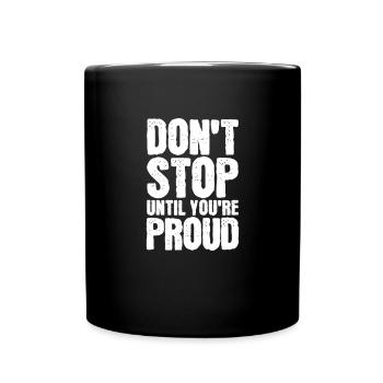 Motivation - Mug uni - noir - Devant