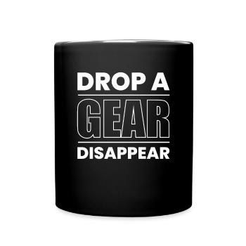 Drop A Gear Disappear Supermoto Supersport - Full Colour Mug - black - Front