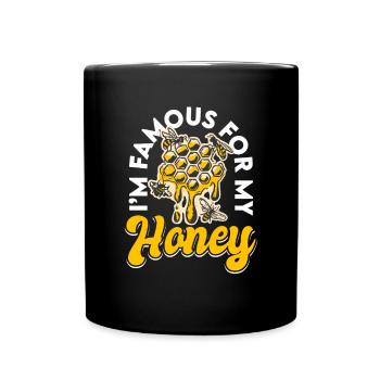 Abeille Abeille Abeilles - Mug uni - noir - Devant