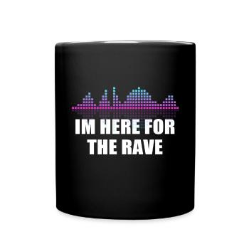 DISC JOCKEY - Full Colour Mug - black - Front