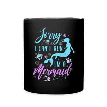 Mermaid Gift Sea Mermaid Mermaid JGA Bride - Full Colour Mug - black - Front