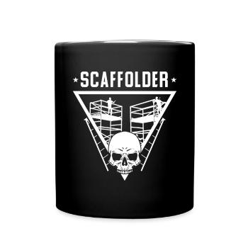 Cadeau d’un échafaudage d’un directeur de la construction - Mug uni - noir - Devant