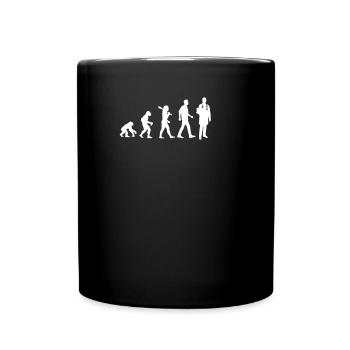 Doctor Evolution - Tasse einfarbig - Schwarz - Vorne