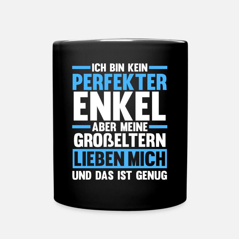 Enkel - Tasse einfarbig - Schwarz