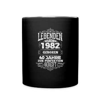 1982 - Mug uni - noir - Devant