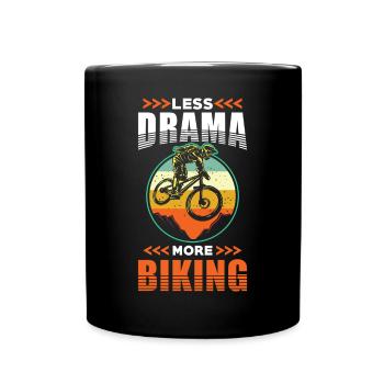 Mountrain Bike Downhill Dicton - Mug uni - noir - Devant