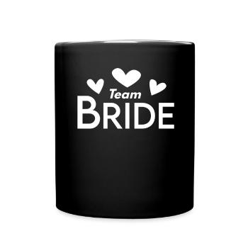 Équipe Bride - Mug uni - noir - Devant