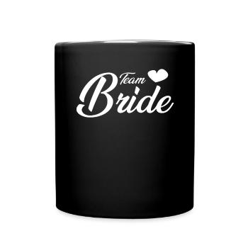 Équipe Bride - Mug uni - noir - Devant