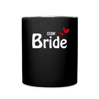 Équipe Bride - Mug uni - noir - Devant