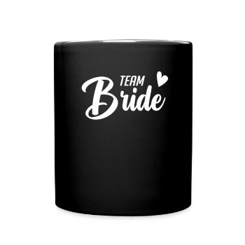 Équipe Bride - Mug uni - noir - Devant