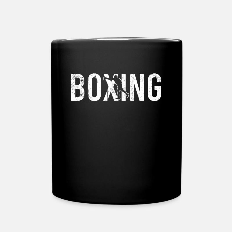 Boxe boxe - Mug uni - noir