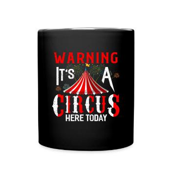Circus - Full Colour Mug - black - Front