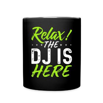 DJ Music Techno Dance Party Cadeau - Mug uni - noir - Devant
