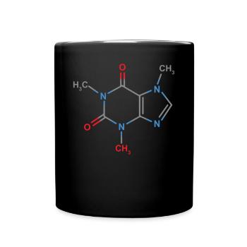 Formule Caféine - Mug uni - noir - Devant