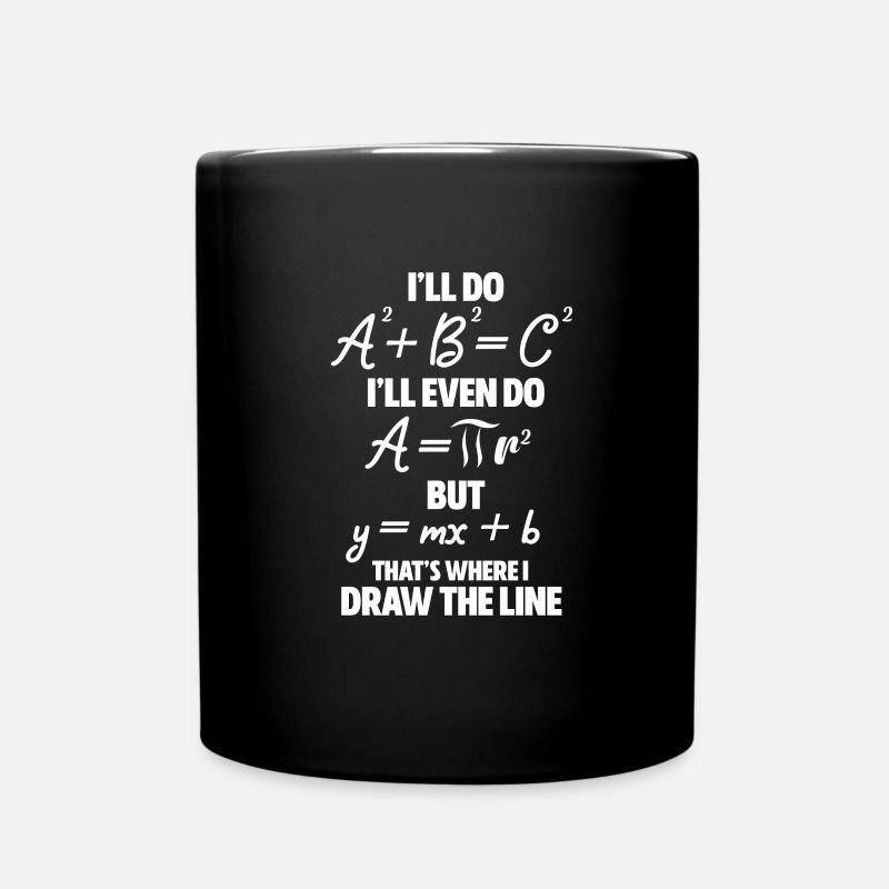 Mathématiques Math Mathématicien Math Professeur Cadeau - Mug uni - noir