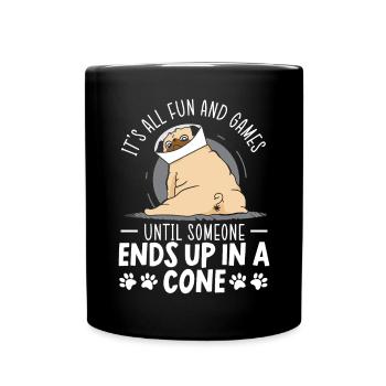 Pet Whisperer Animal Doctor Vet Veterinarian - Full Colour Mug - black - Front