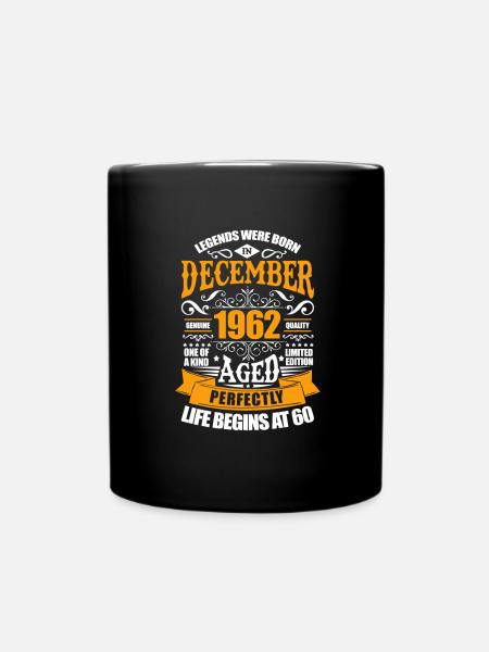 Décembre 1962 - Mug uni - noir