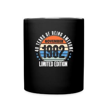 November 1982 - Full Colour Mug - black - Front