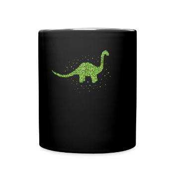 Brachiosaurus Dinosaure Dino Cadeau - Mug uni - noir - Devant