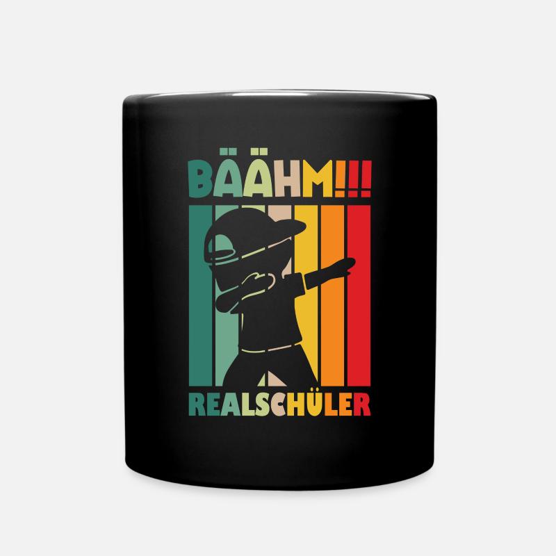 Realschüler Realschule - Tasse einfarbig - Schwarz