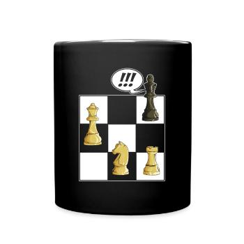 Chess - Full Colour Mug - black - Front