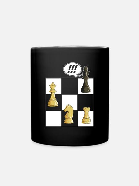 Échecs - Mug uni - noir