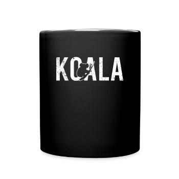 Koala - Full Colour Mug - black - Front