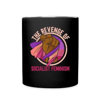 The Revenge of Socialist Feminism - Full Colour Mug - black - Front