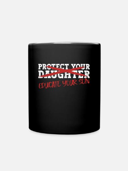Feministmus Feminist Women Empowerment Frauenrecht - Tasse einfarbig - Schwarz