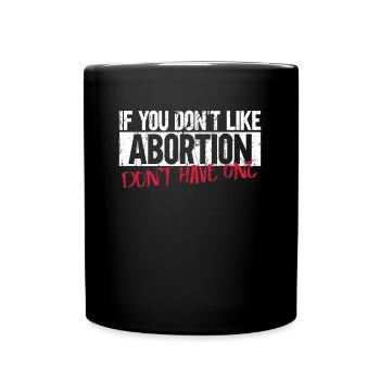 Féminisme pro-avortement Droits des femmes féministes - Mug uni - noir - Devant