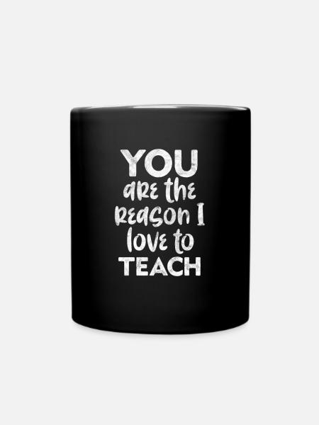 Enseignant Enseignant - Mug uni - noir