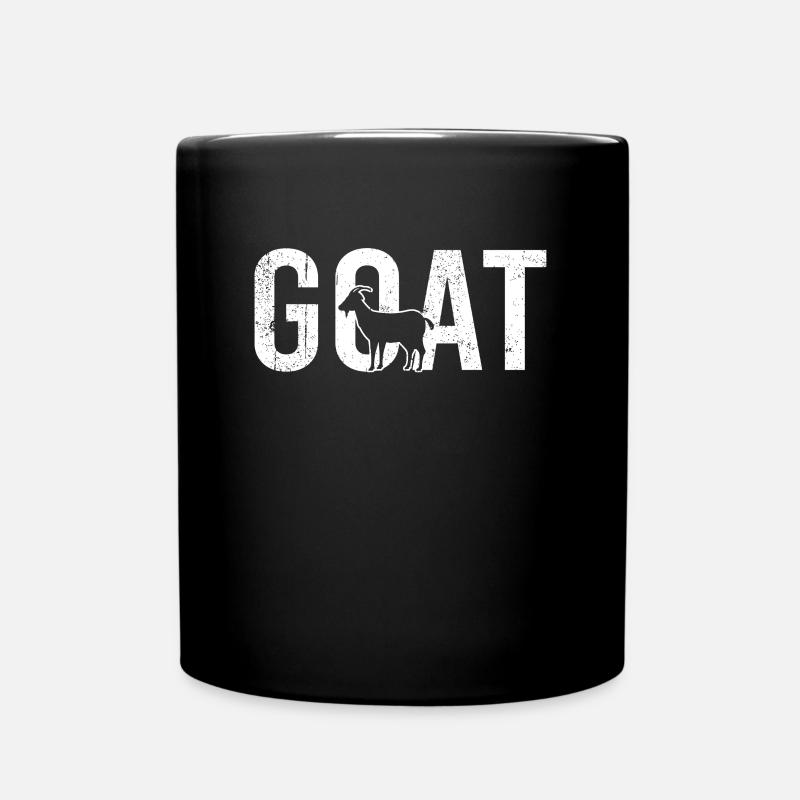 Ziege Goat - Tasse einfarbig - Schwarz