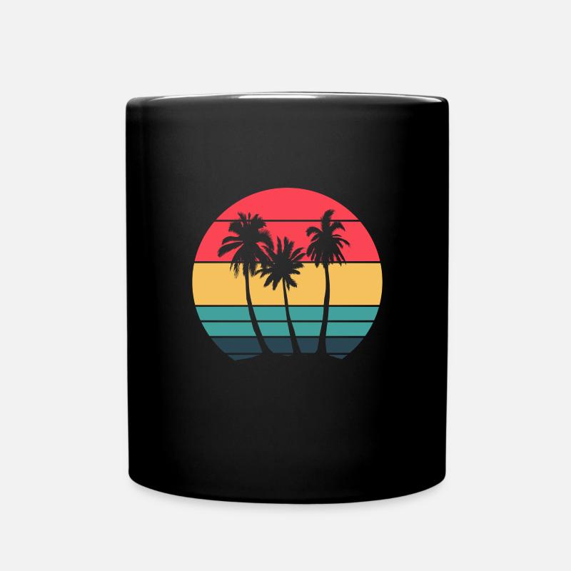 Strand - Tasse einfarbig - Schwarz