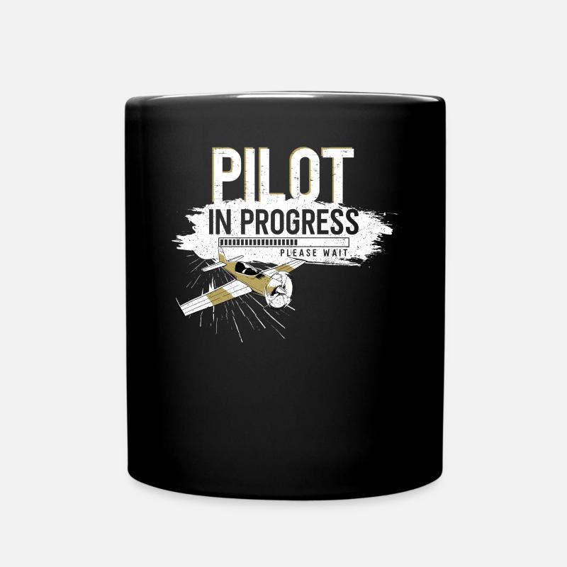 Pilote d’avion Futur pilote - Mug uni - noir