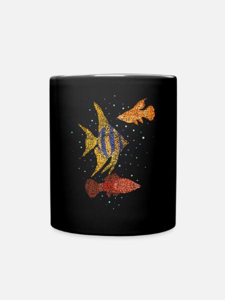 Aquarium Aquarium Aquarium Amateurs de poissons - Mug uni - noir