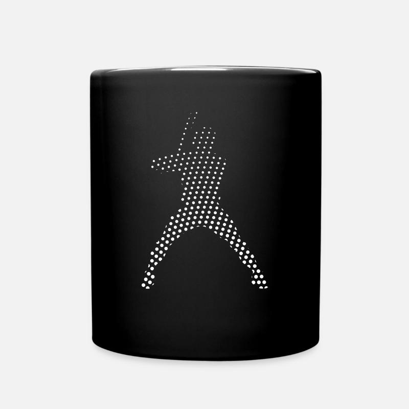 Baseball Baseballer - Tasse einfarbig - Schwarz