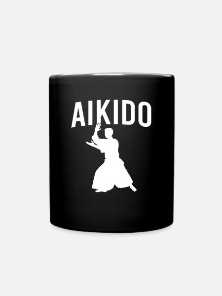 Aïkido - Mug uni - noir