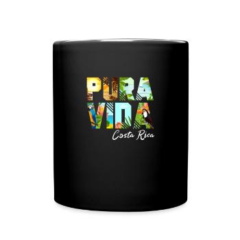 Costa Rica - Full Colour Mug - black - Front