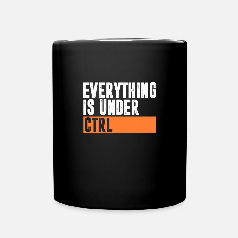 Ordinateur - Mug uni - noir