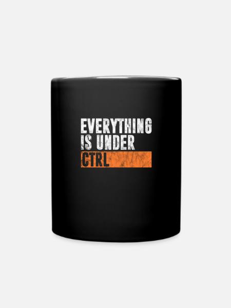 Computer Nerd Programmeur PC Cadeau informatique - Mug uni - noir