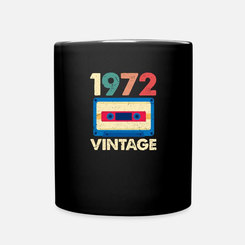 1972 - Tasse einfarbig - Schwarz