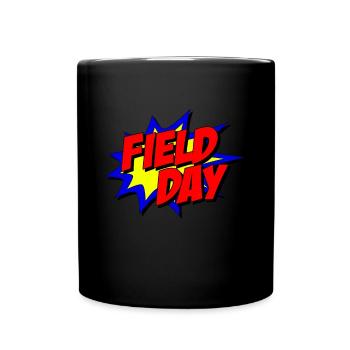Field Day Comic Book - Full Colour Mug - black - Front