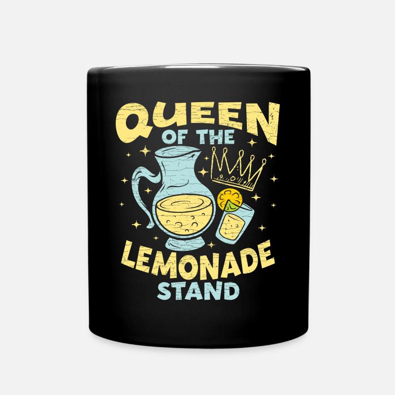 Limonade Lemonade Geschenk - Tasse einfarbig - Schwarz