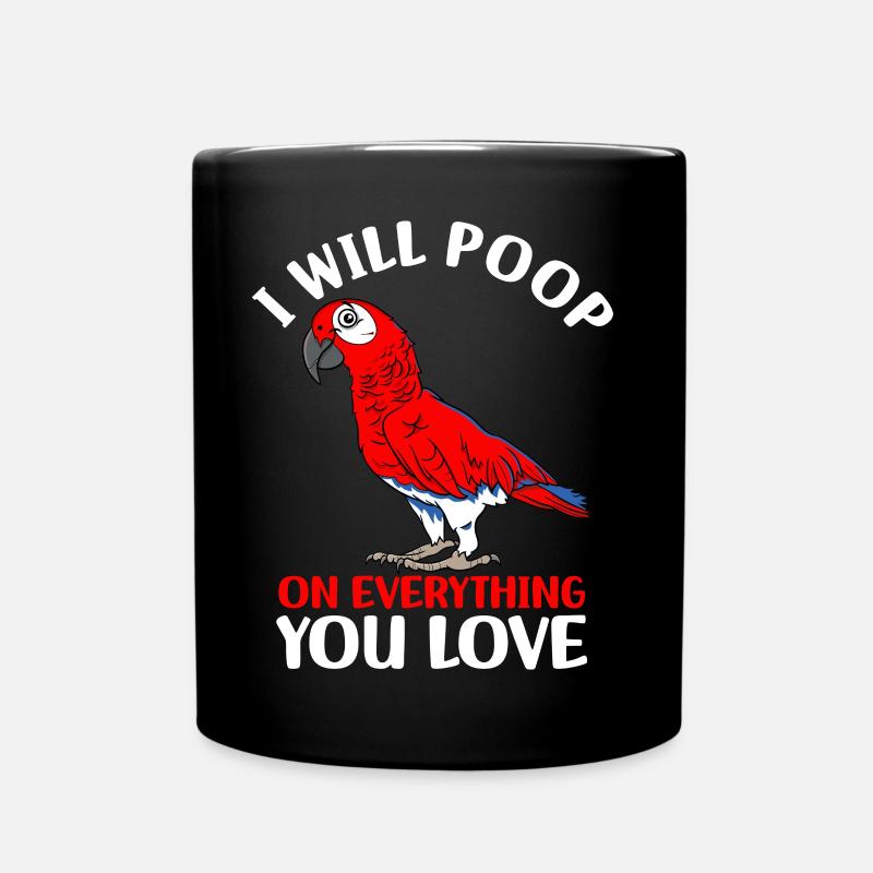 Perroquet - Mug uni - noir