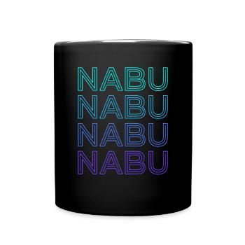 Nabu God Ancient Sumerian Deity Retro - Full Colour Mug - black - Front