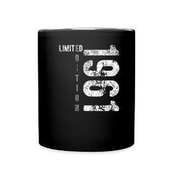 Limited Edition 1961 Birthday Vintage 1961 - Full Colour Mug - black - Front