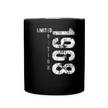 Édition limitée 1968 Anniversaire Naissance 1968 - Mug uni - noir - Devant