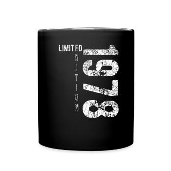 Limited Edition 1978 Birthday Born 1978 - Full Colour Mug - black - Front
