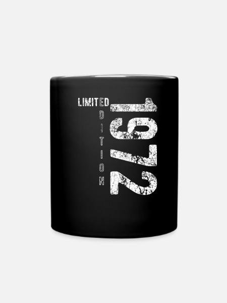 Édition limitée 1972 Anniversaire Naissance 1972 - Mug uni - noir