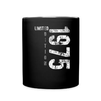 Édition limitée 1975 Anniversaire Naissance 1975 - Mug uni - noir - Devant